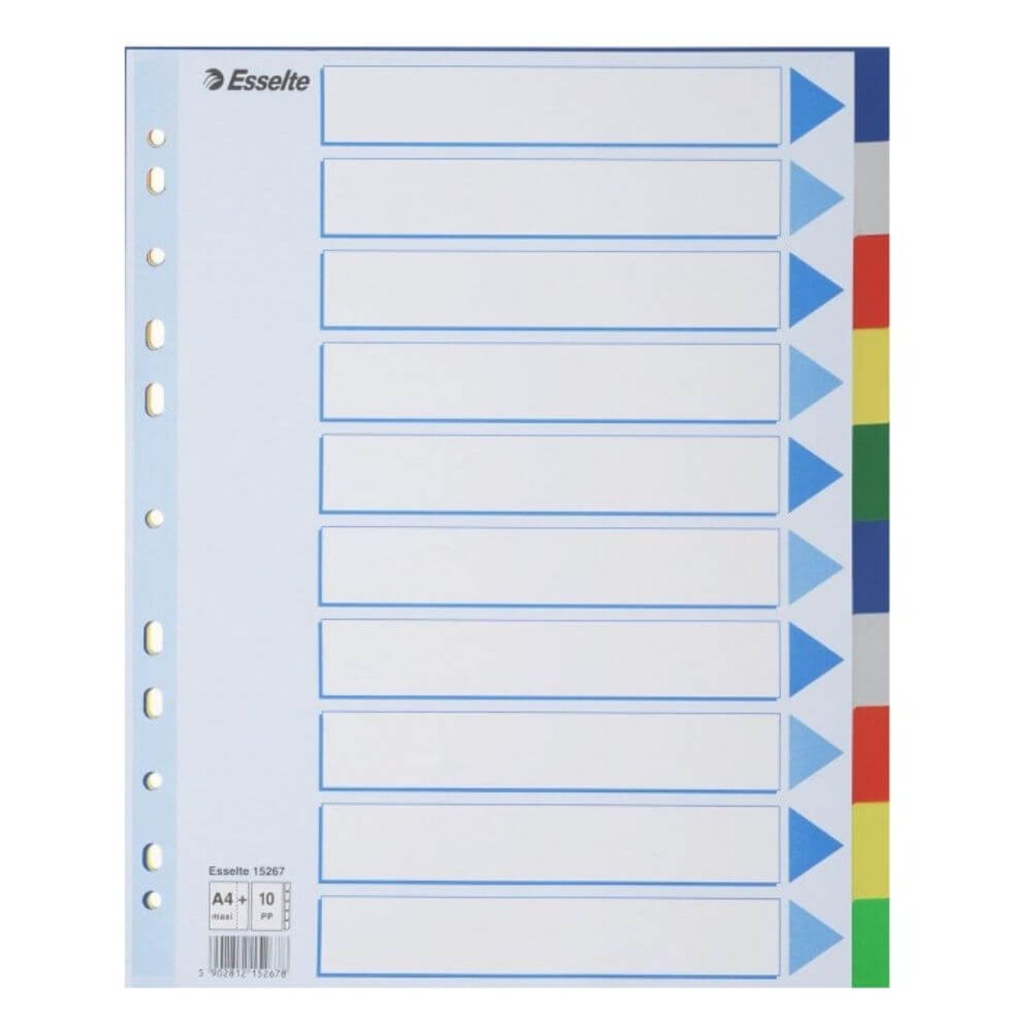 Index A4 Maxi Esselte, Plastic fotografia produsului