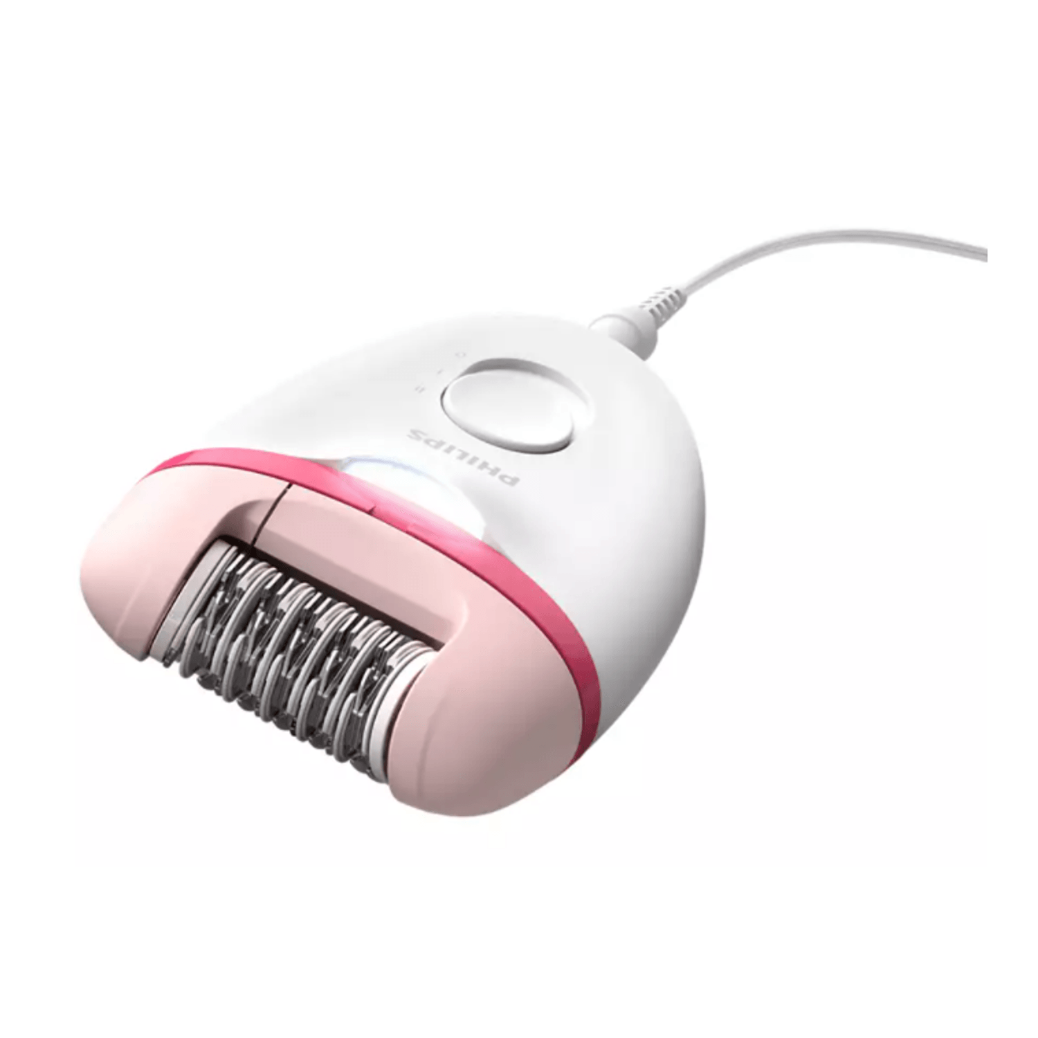 Epilator Philips Electric, Utilizare Cu Fir, Functionare Cu Discuri Si  Maner Compact,Opti-light,Culoare Alb/ Roz fotografia produsului View 3 L