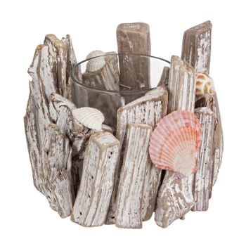 Suport lumanare shells, 16x11h