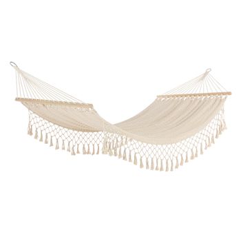 Hamac lilia, 200x100 cm, poli-bumbac crem