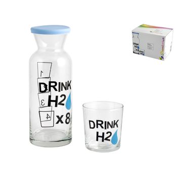 Set 6 pahare+ 1 carafa, h2o