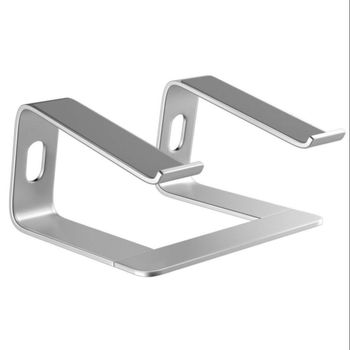 Stand laptop fabricat din aluminiu,ergonomic,portabil,compatibil cu laptopuri de la 10 la 15.6 inch, argintiu