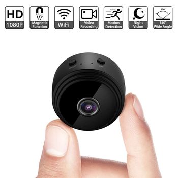 Mini Camera Spion , Dispozitiv pentru Spionaj cu Camera Video si Microfon, WIFI ,Night-Vision, Suport Magnetic Ej-Products imagine noua 2022