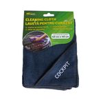 Laveta RoGroup, din microfibra, pentru curatat suprafete din material plastic, 40cm x 40cm fotografia produsului