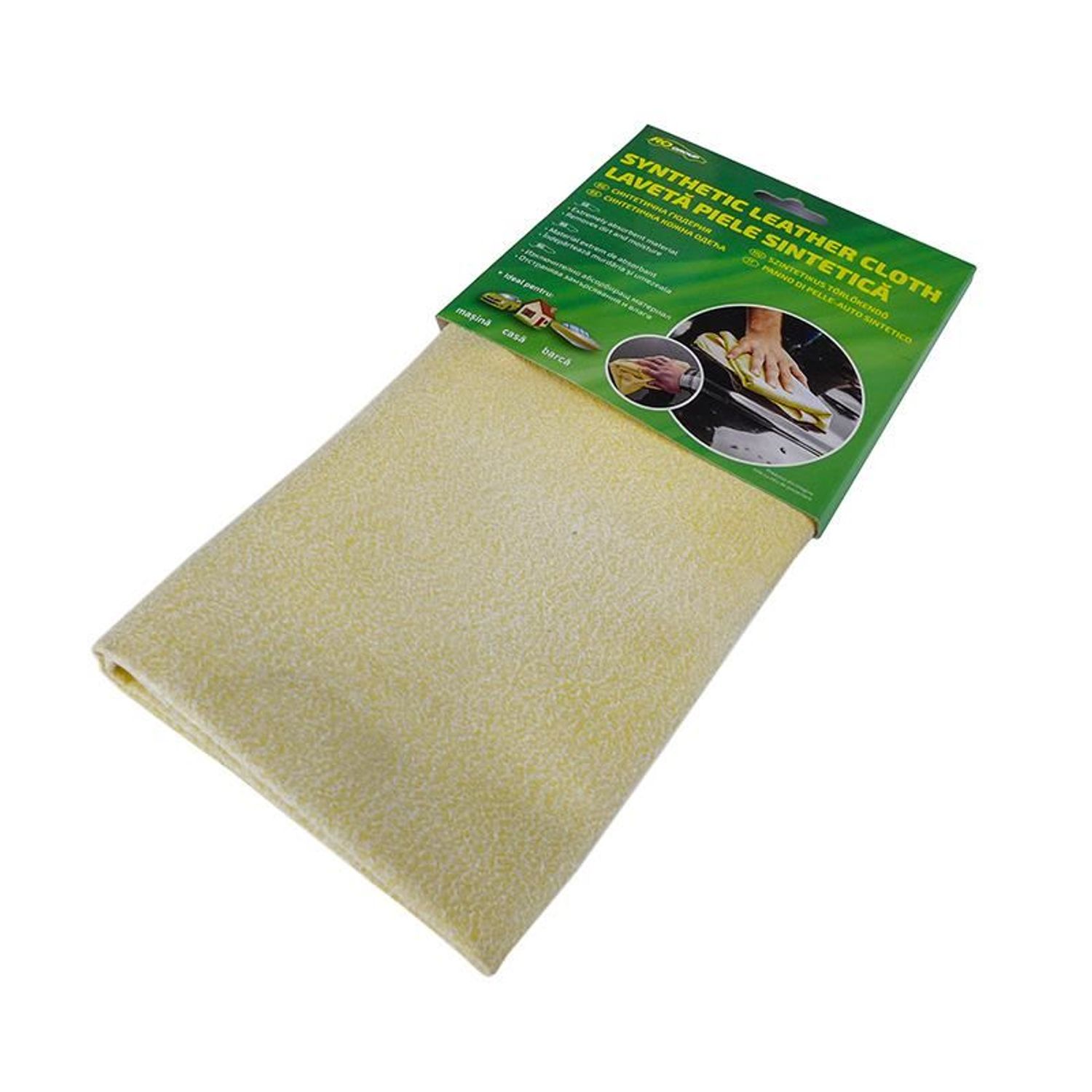 Laveta din piele sintetica Rogroup, 58 cm x 48 cm fotografia produsului
