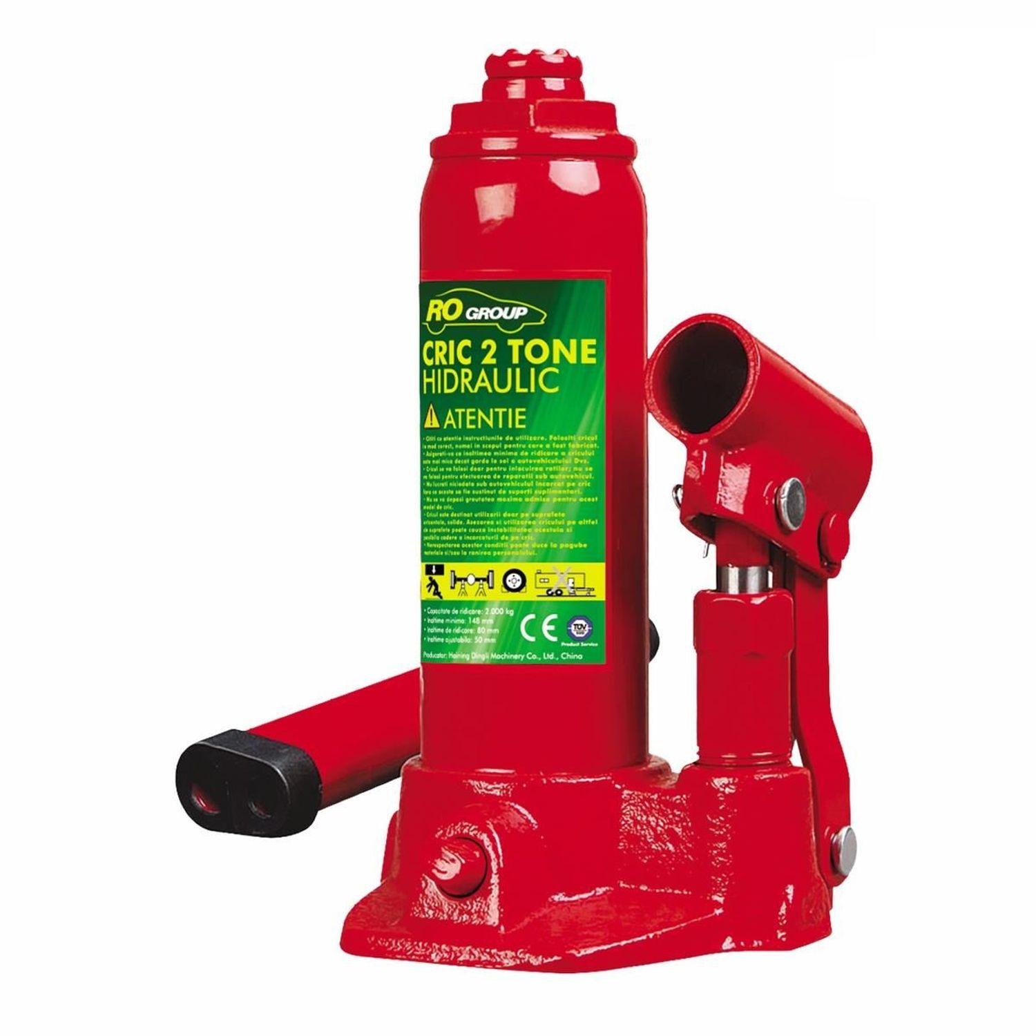 Cric hidraulic RoGroup, 2T fotografia produsului