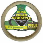Husa volan RoGroup din piele naturala New Style, RoGroup fotografia produsului View 2 S