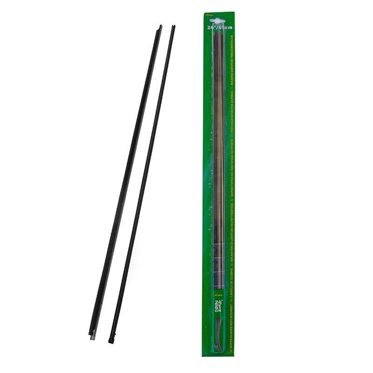 Lamele de schimb stergatoare parbriz RoGroup, 24 inch /61 cm fotografia produsului