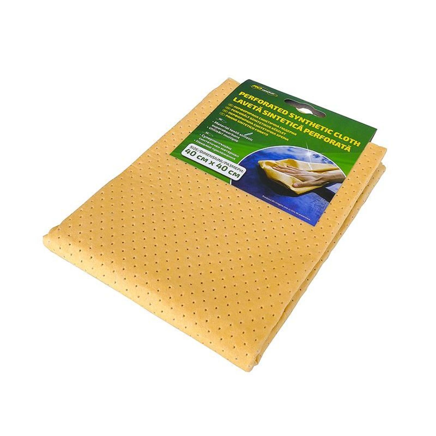 Laveta sintetica perforata RoGroup, 40 cm x 40 cm fotografia produsului