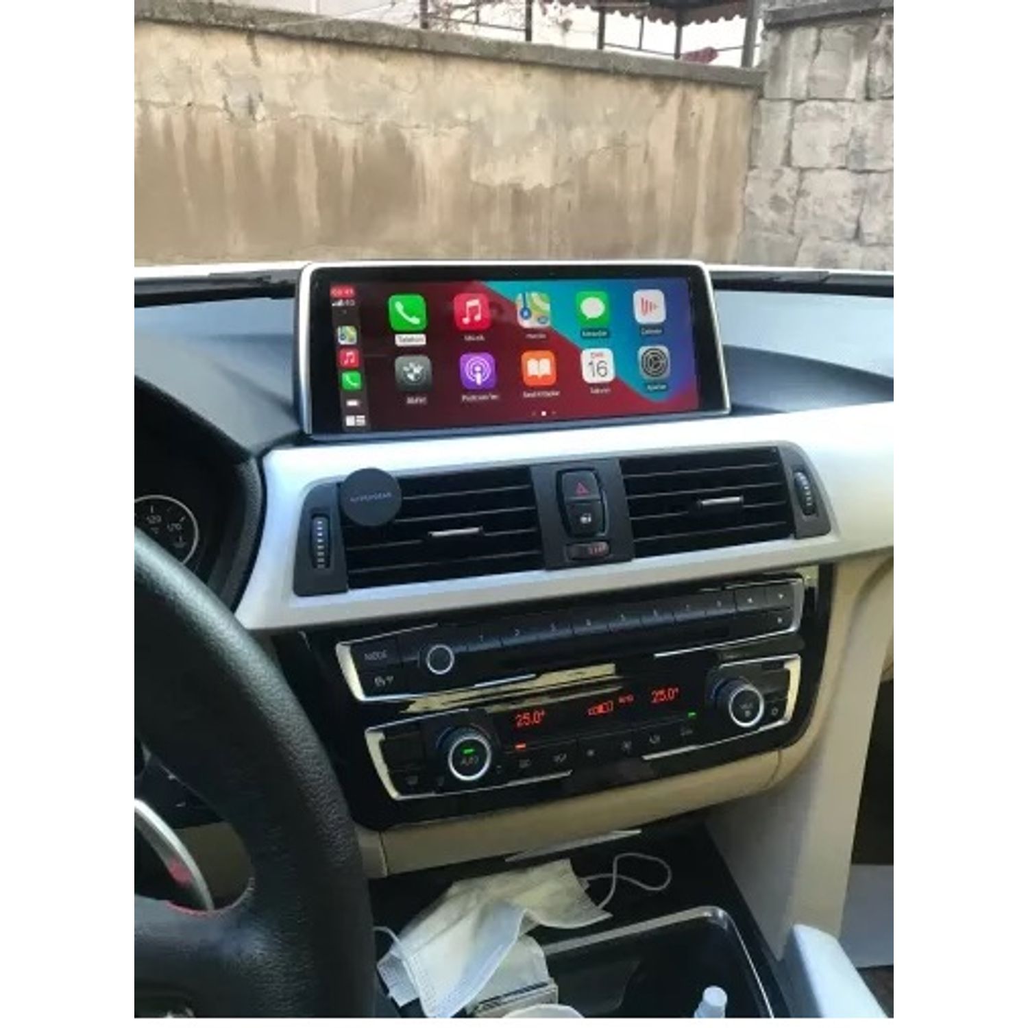 Interfata Carplay Android Auto wireless pentru BMW CIC Seria 3 E90 E91 E92 E93 , Seria 5 F10 F11 E60 E61 E62 fotografia produsului View 3 L
