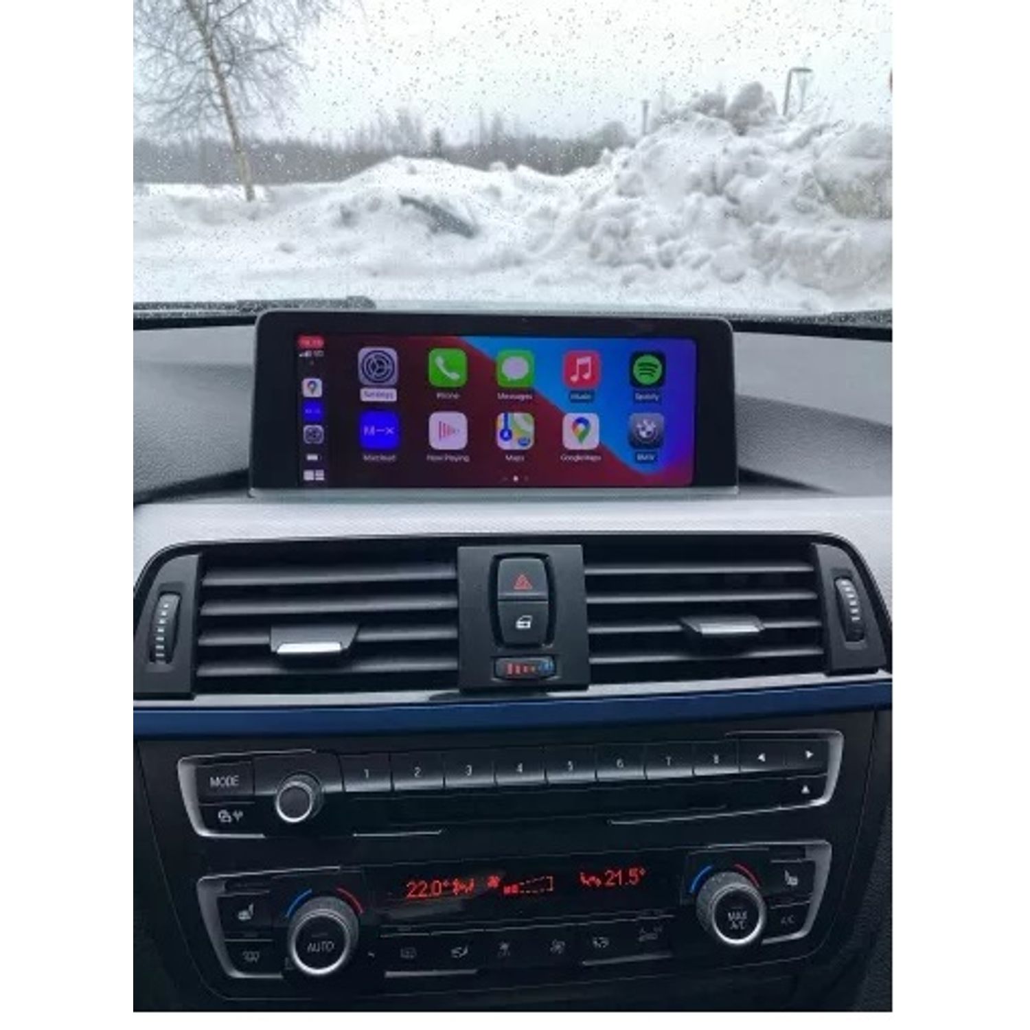 Interfata Carplay Android Auto wireless pentru BMW CIC Seria 3 E90 E91 E92 E93 , Seria 5 F10 F11 E60 E61 E62 fotografia produsului View 4 L