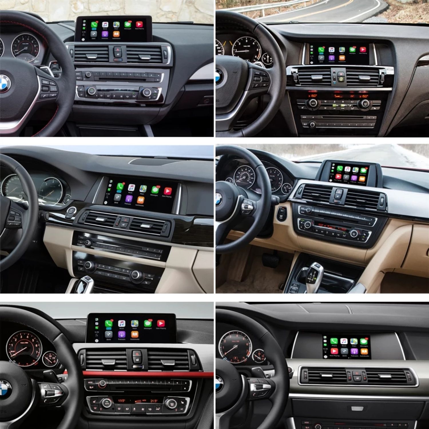 Interfata Carplay Android Auto wireless pentru BMW CIC Seria 3 E90 E91 E92 E93 , Seria 5 F10 F11 E60 E61 E62 fotografia produsului View 5 L