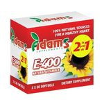 Vitamina E 400 Adams Vision 30 + 30 capsule Vitamina E 400 Adams, Adams Vision 30 + 30 capsule fotografia produsului