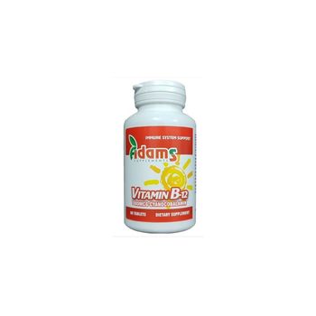Vitamina B12 1000Mcg, 90Tab ADAMS VISION Minerale & Vitamine