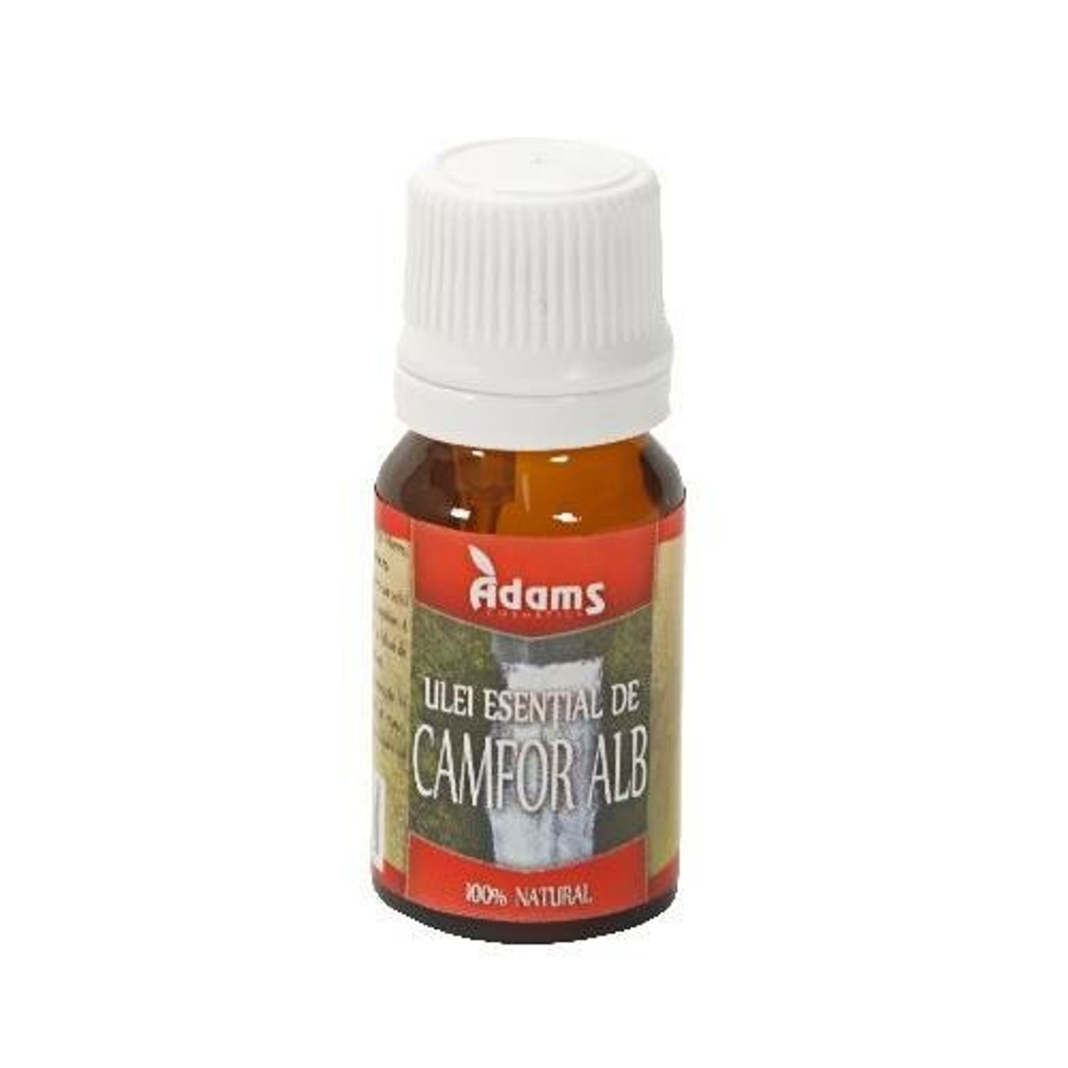 Ulei Esential de, Camfor Alb Adams Vision 10ml fotografia produsului