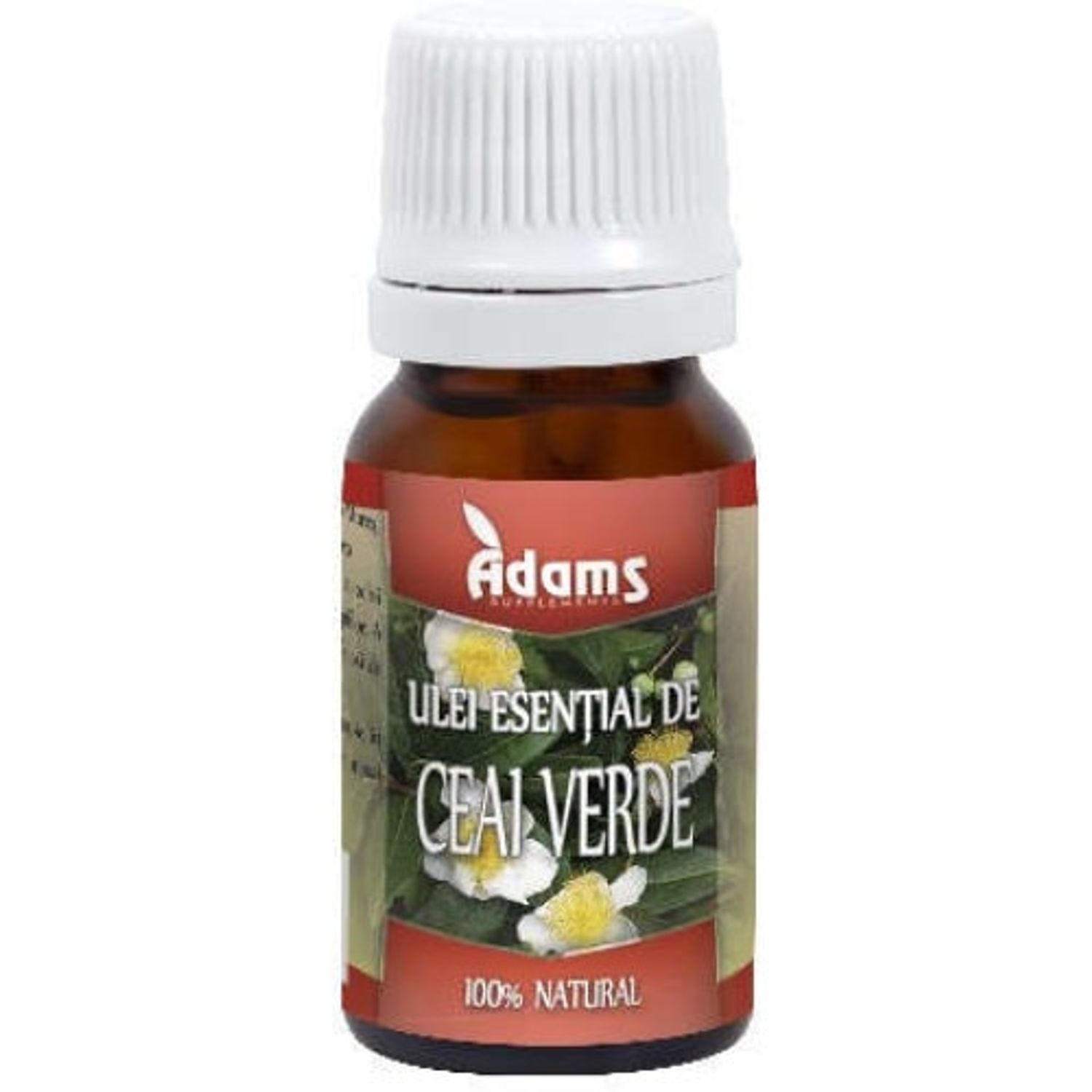 Ulei esential de, ceai verde 10 ml Adams Vision fotografia produsului