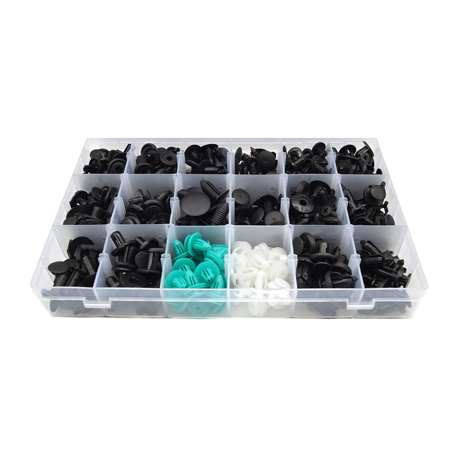 Set cleme de fixare 299 piese, universale, plastic fotografia produsului View 2 L