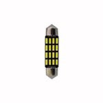 Set 2 becuri tip led, c5w sofit 40mm 16SMD ALB 12V fotografia produsului View 2 S