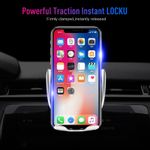 Suport Incarcator Telefon Auto S5 Wireless fotografia produsului View 4 S
