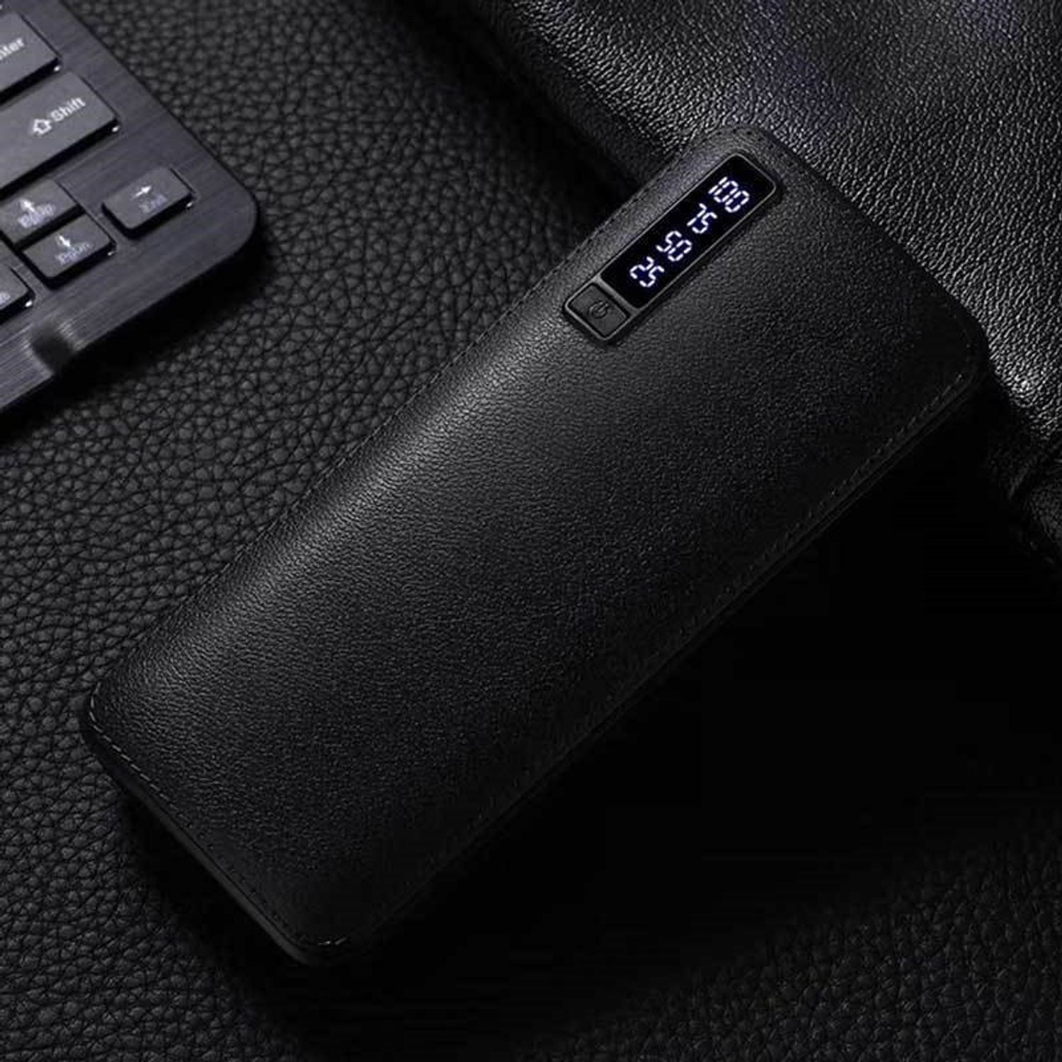 Baterie externa cu afisaj LED, 30000mAh, lanterna fotografia produsului View 3 L