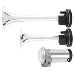 Claxon 12V cu 2 goarne cu compresor fotografia produsului View 2 S