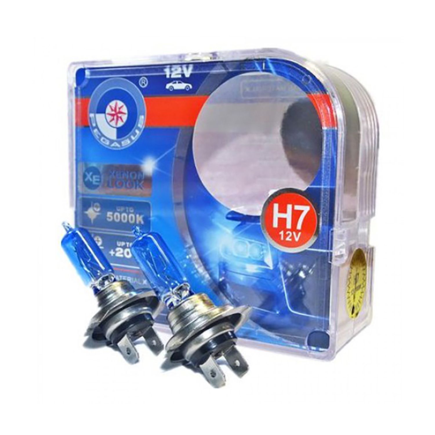 Set 2 x Becuri auto H7, Pegasus, Xenon efect, 12V, 100W fotografia produsului View 5 L
