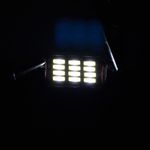 Set 2 x Bec LED 41mm SOFIT, 12LED, 12V, ALB, 4012 fotografia produsului View 5 S