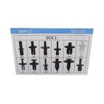 Set 350 cleme fixare, Ford, Mercedes Benz, BMW, Mazda fotografia produsului View 3 S