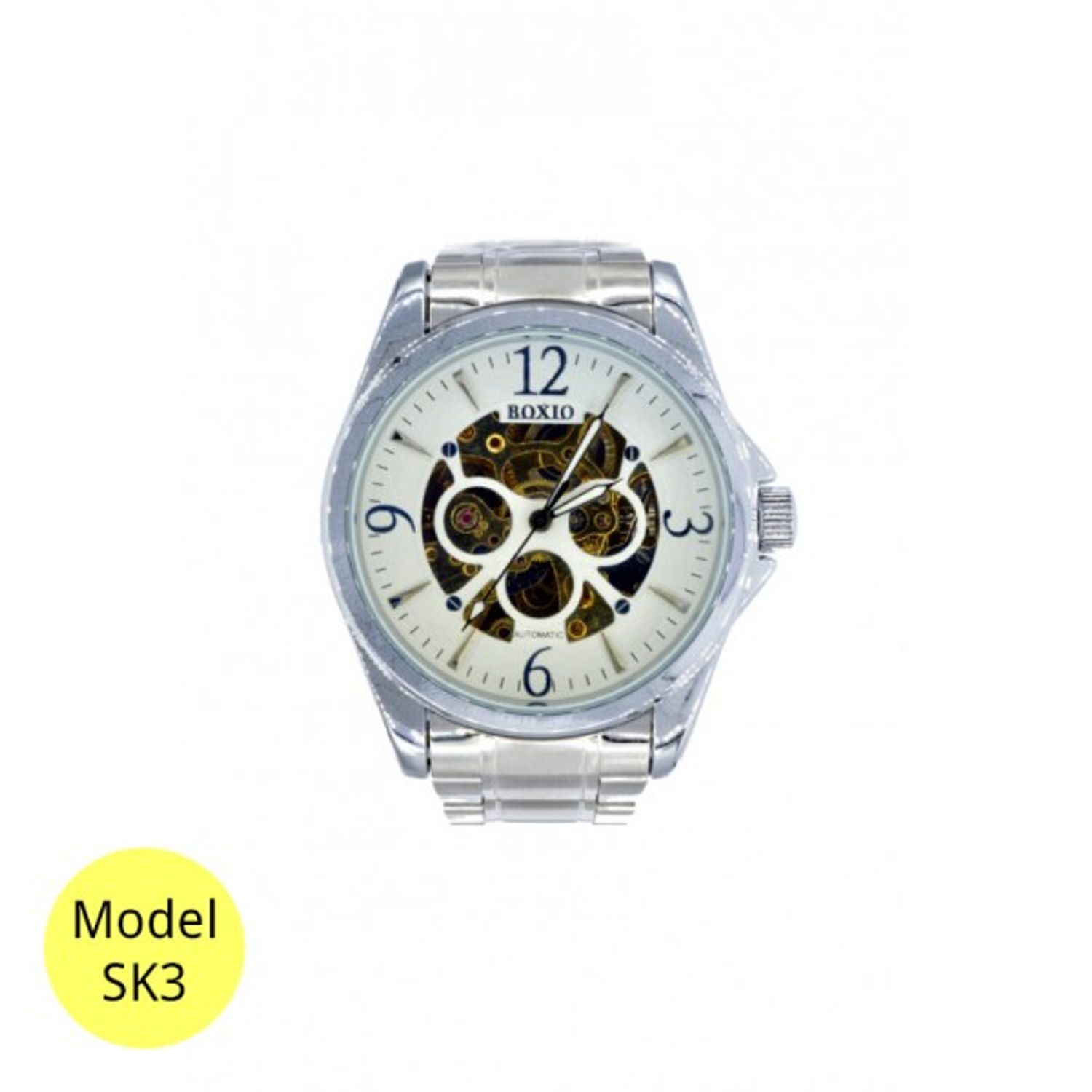 Ceas barbati Boxio Skeleton automatic diverse modele fotografia produsului