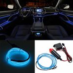 Banda neon auto, flexibila, 12V, 2m, rosu/albastru fotografia produsului View 5 S