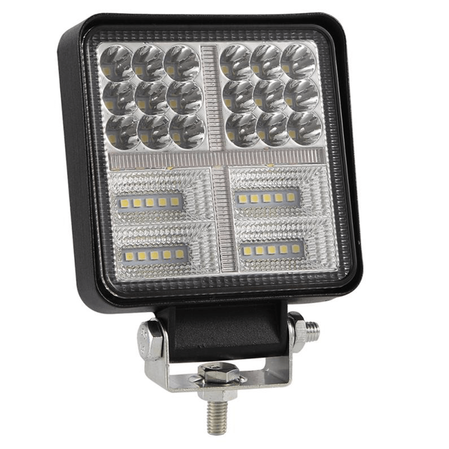 Set 2 x Proiectoare auto, stroboscop, 174W, 58 leduri, 37mm fotografia produsului View 5 L
