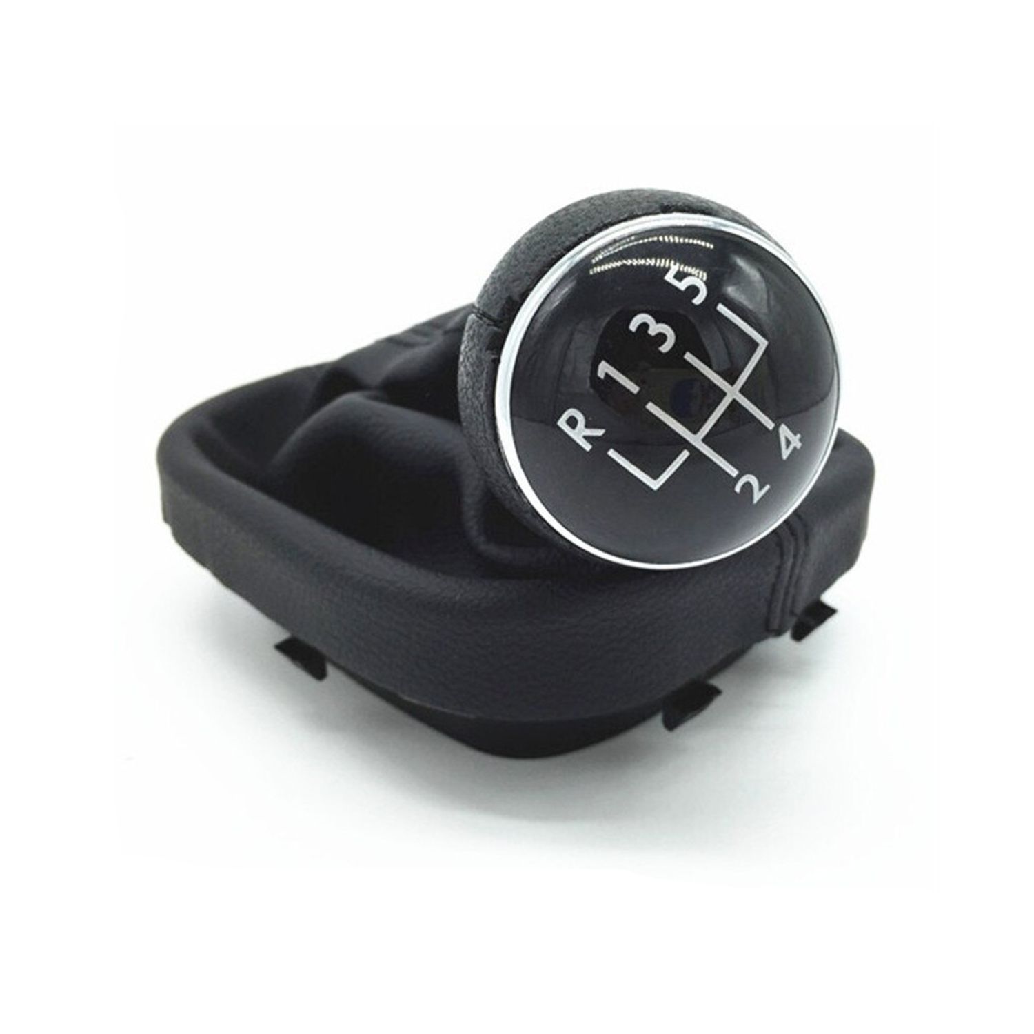 Nuca schimbator cu manson, inel cromat, VW, 5 viteze fotografia produsului View 2 L