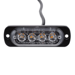 Set 2 x Lampa auto de avertizare, 4 LED, 12W fotografia produsului View 3 S