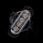 Set 2 x Lampa auto de avertizare, 4 LED, 12W fotografia produsului View 2 S