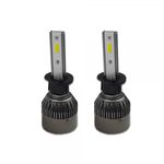 Set 2 becuri LED auto R6, 50W, 6000k Slot H1 fotografia produsului