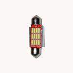 Set 2 x Bec LED 36mm SOFIT, 12LED, 12V, ALB, 4012 fotografia produsului View 3 S