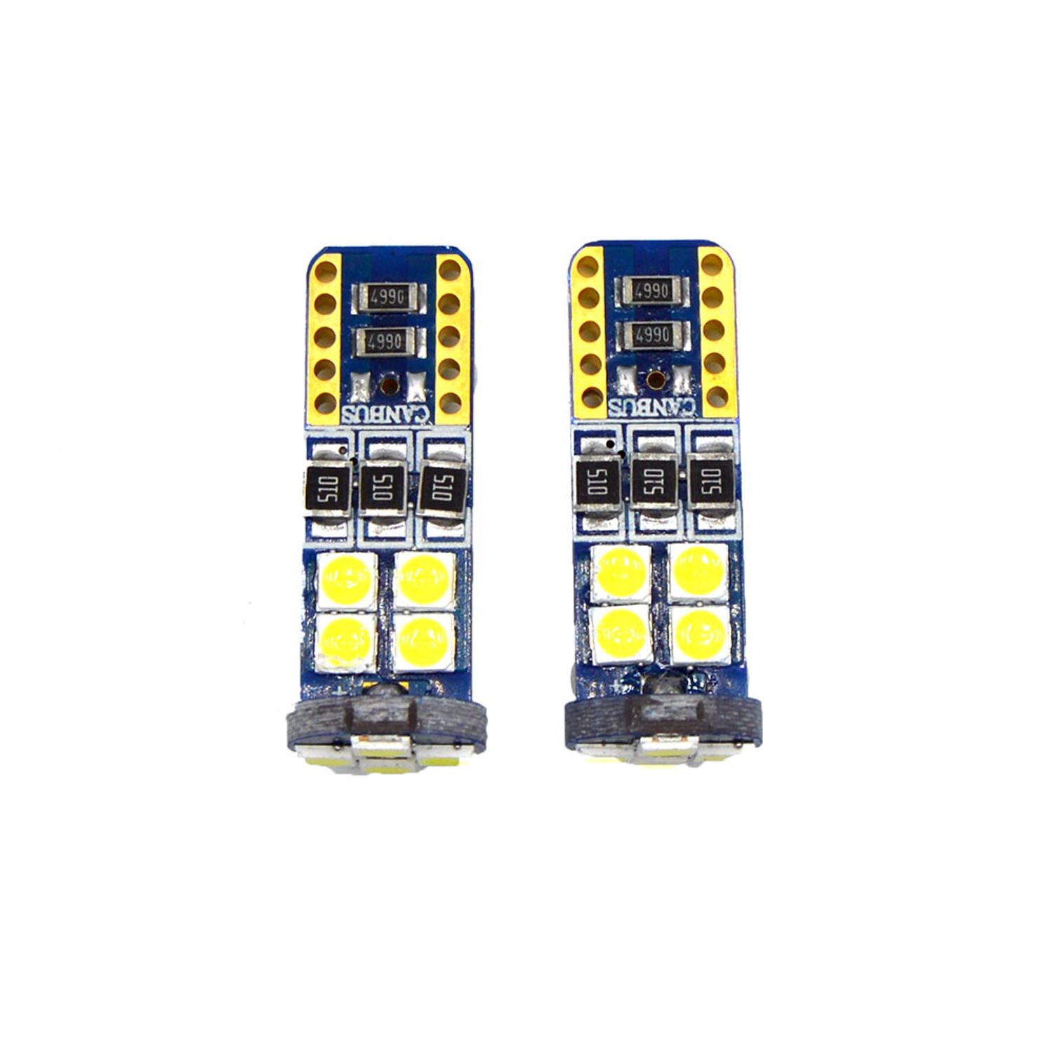 Set 2 x Becuri auto LED, Canbus, 12 SMD, CBT 507 fotografia produsului View 2 L
