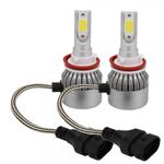 Set 2 becuri auto C6 9006 6000K , 72W , 3600LM fotografia produsului