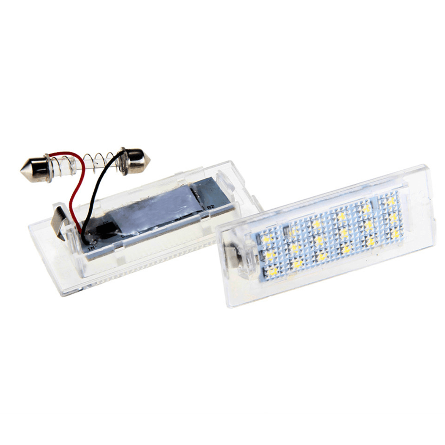 Set 2 x Lampi numar LED BMW X5 E53, X3 E83 fotografia produsului View 2 L