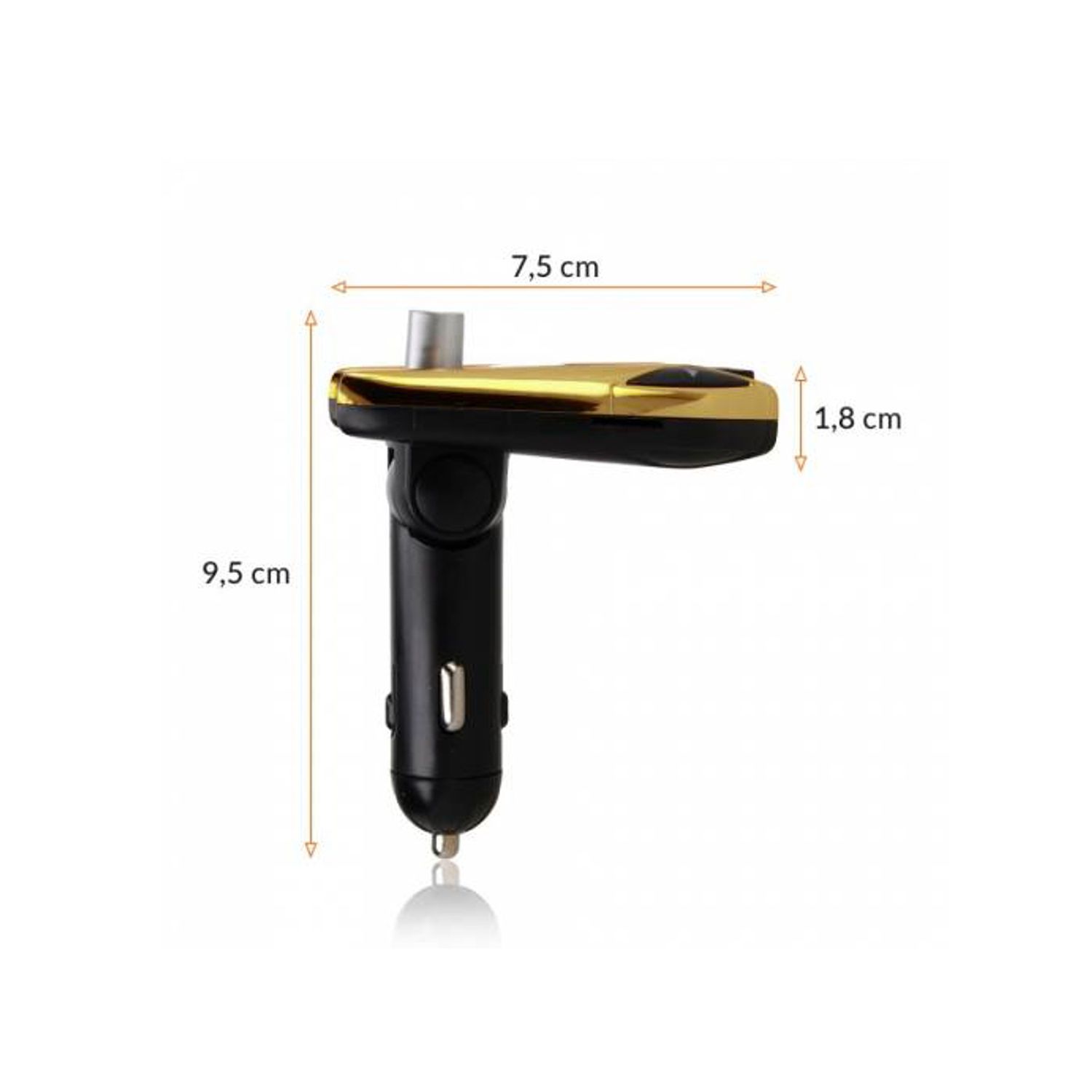 Modulator X8 plus pentru masina cu Bluetooth si USB fotografia produsului View 2 L