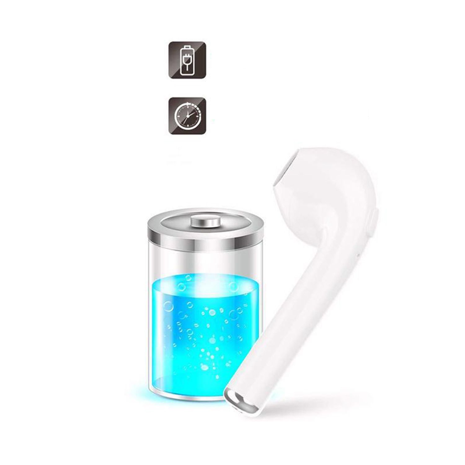 Casti Wireless T10 Bluetooth 5.0 , cu 2 microfoane fotografia produsului View 3 L