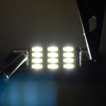 Set 2 x Bec LED 36mm, 12LED SMD, 12V, ALB, 4014 fotografia produsului View 4 S