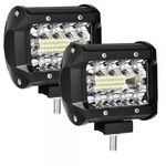 Set 2 x Proiectoare Auto LED 4 inch 60W LED 12V, 24V fotografia produsului