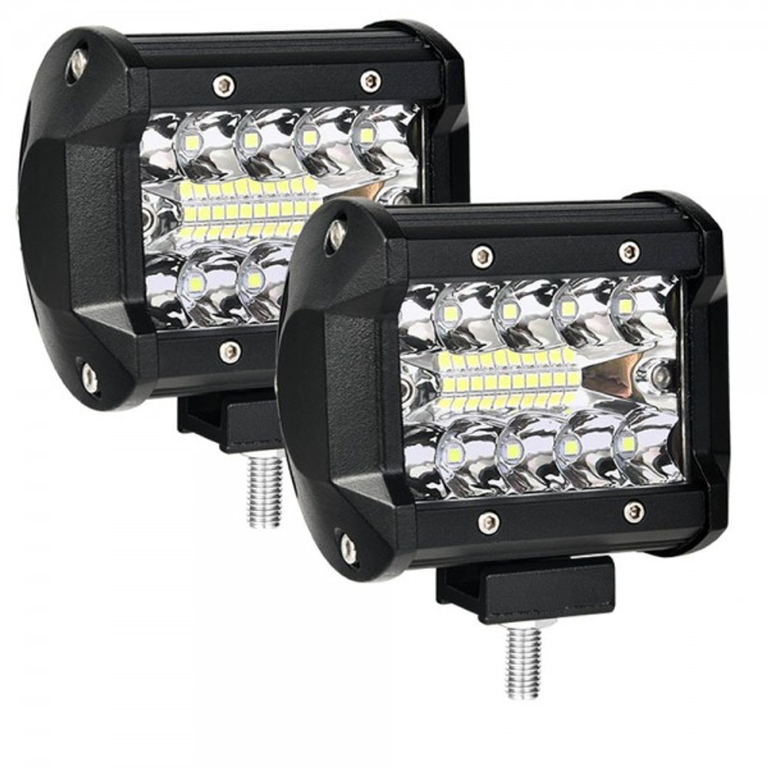 Set 2 x Proiectoare Auto LED 4 inch 60W LED 12V, 24V fotografia produsului