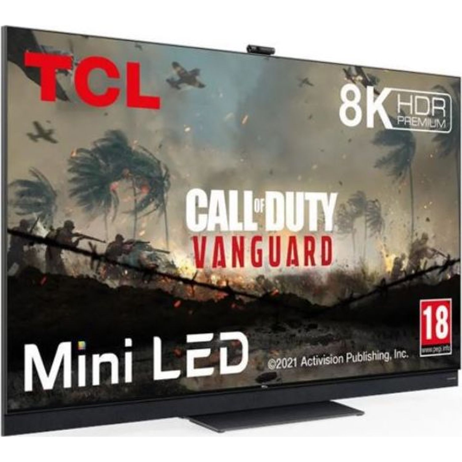 TCL - Televizor TCL 65X925 QLED, 164 cm, 8K Ultra HD, Smart Tv, Clasa G ...