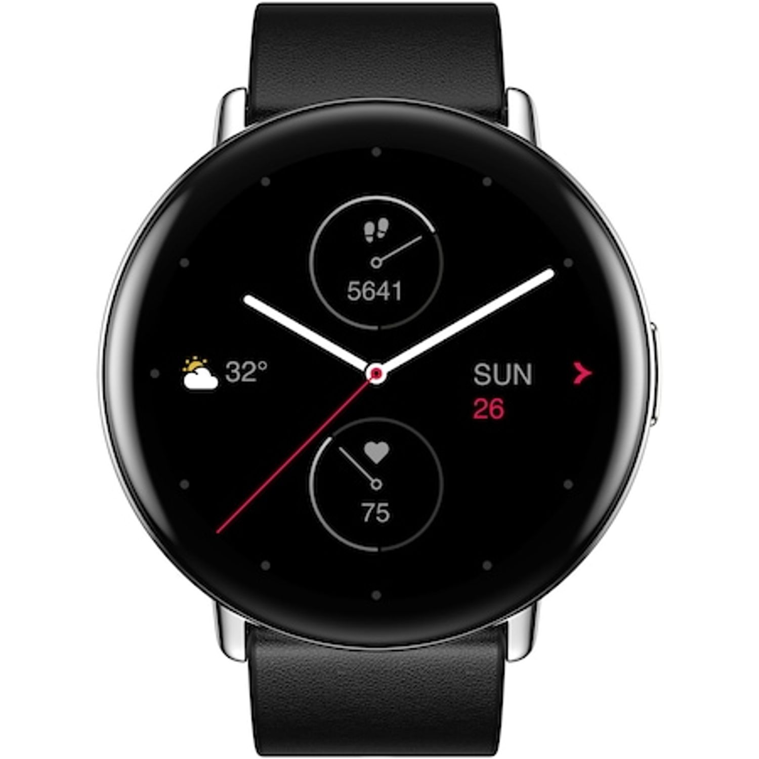 Ceas smartwatch Amazfit ZEPP E, Polar Night Black fotografia produsului View 2 L