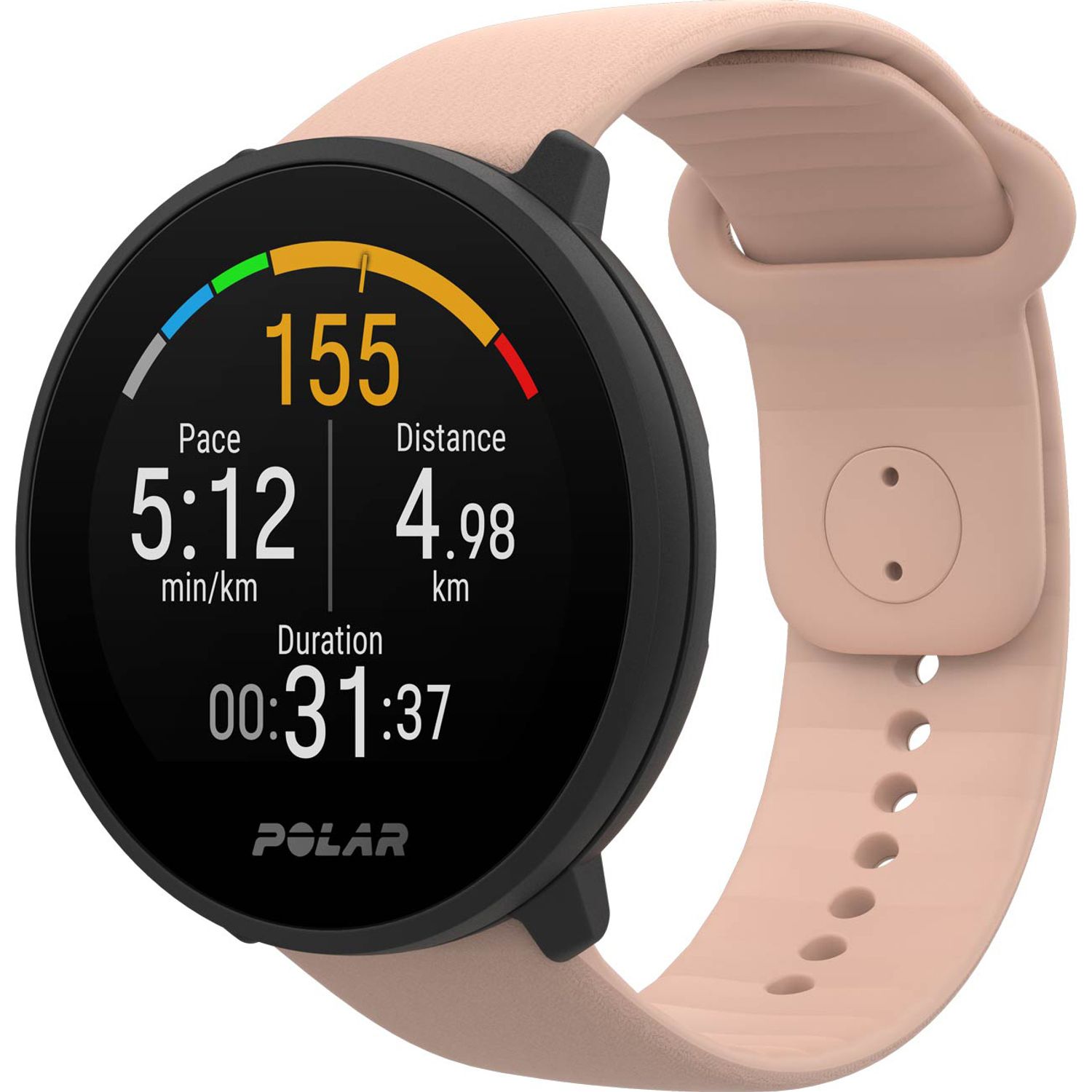 Ceas smartwatch Polar UNITE, marime S-L, Pink fotografia produsului
