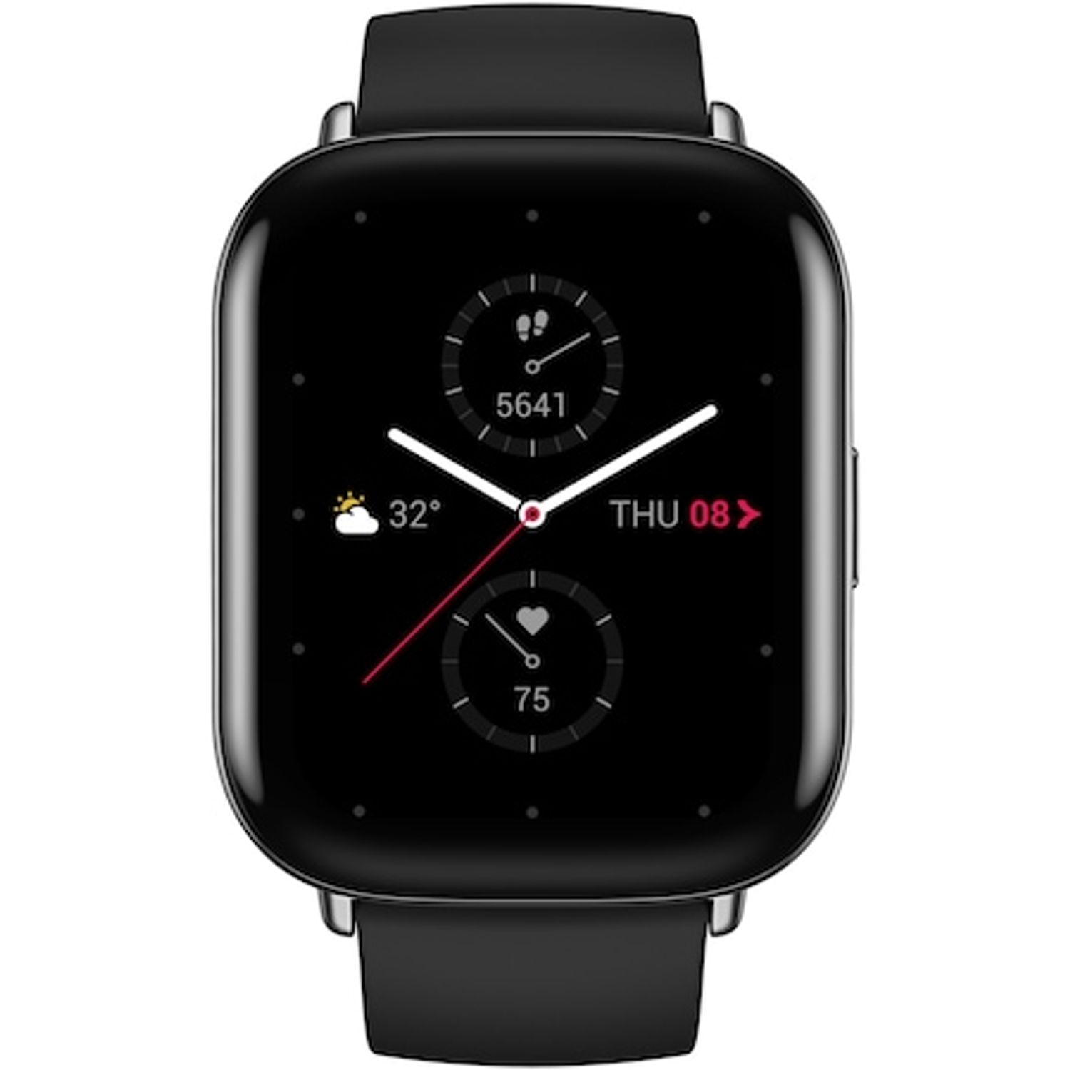 Ceas smartwatch Amazfit ZEPP E, Onyx Black fotografia produsului View 2 L