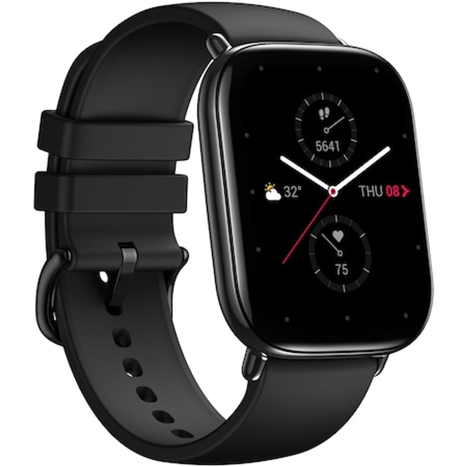 Ceas smartwatch Amazfit ZEPP E, Onyx Black fotografia produsului View 3 L