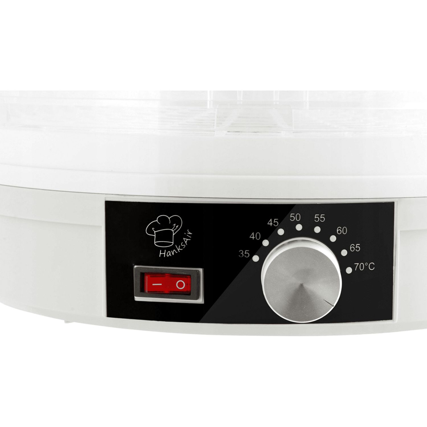 Deshidrator HanksAir SW-11, 245W, 5 tavi, Gri fotografia produsului View 3 L